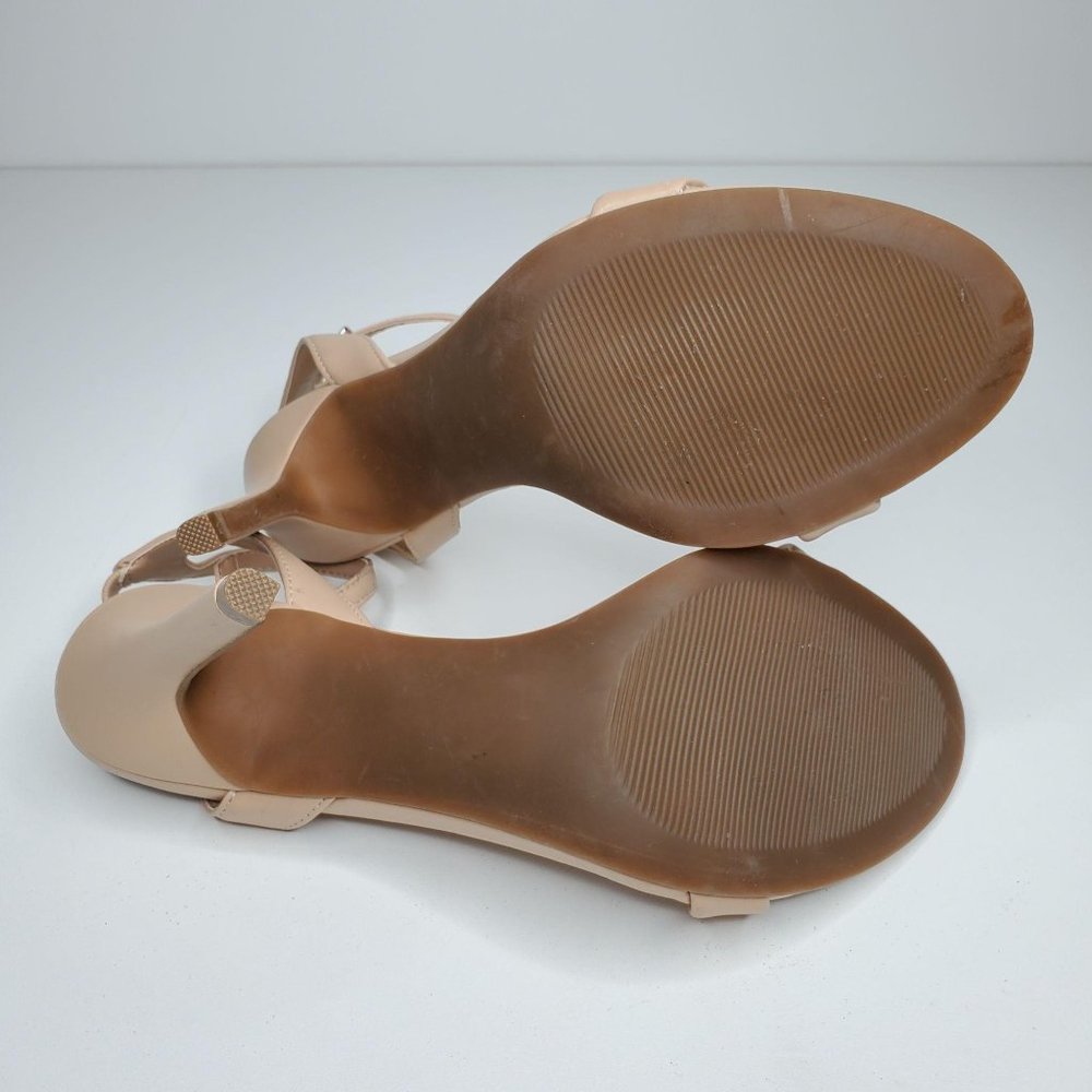 Abound Baxter Ankle Strap Sandal Heels Neutral Tan - Picture 6 of 10